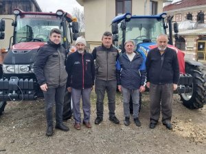 Bolu’da 1 Milyon Tl’lik Kredi İle Çiftçiler Traktörlerine Kavuştu