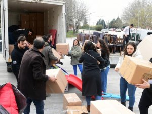 ’1 Oyuncak 1 Mutluluk Kampanyası’ Yardımları Deprem Bölgesine Ulaştı
