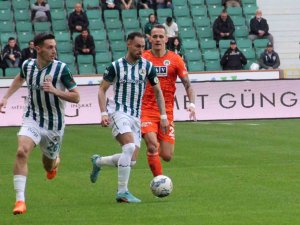 Spor Toto Süper Lig: Giresuspor: 0 - Corendon Alanyaspor: 1 (İ̇lk Yarı)