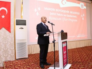 Mardin’de Şehit Aileleri Ve Gaziler Onuruna İftar Yemeği