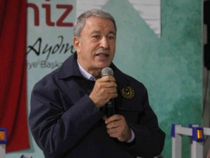 Bakan Akar’dan, Hudut Güvenliği Açıklaması: "Hiçbir Yasa Dışı Geçişe İzin Vermeyeceğimizi Herkesin Bilmesi Lazım"