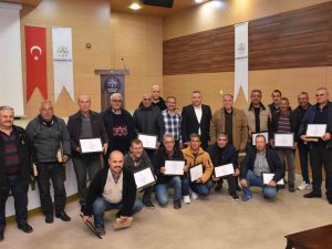 Başkan Öndeş, Eyt’den Emekli Olan Personellerine “Teşekkür Belgesi" Takdim Etti