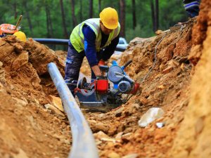 Milas’ta İçme Suyu Hat Yapımının Yüzde 90’ını Tamamladı