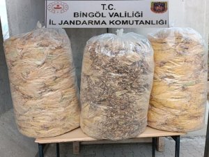 Bingöl’de 150 Kilo Yaprak Tütün Ele Geçirildi