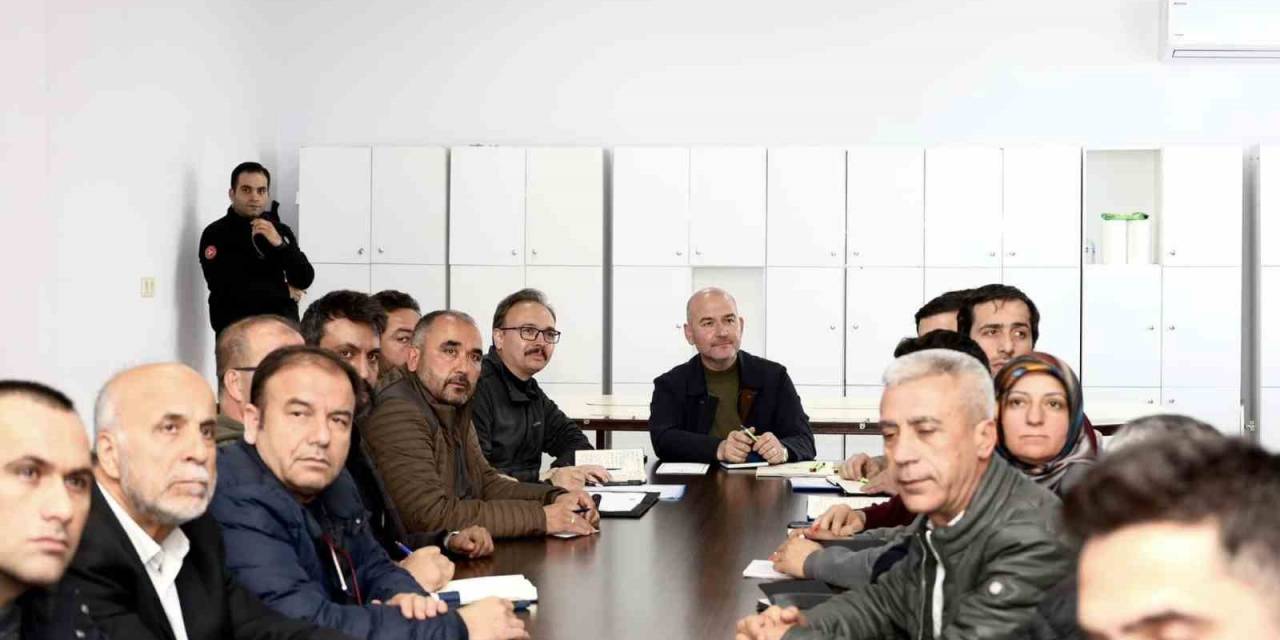 Vali Kızılkaya Bakan Soylu İle Toplantıya Katıldı
