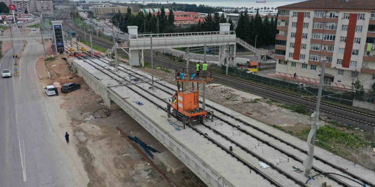 Kuruçeşme’ye Uzanacak Tramvay Hattında Ray İmalatı Tamamlandı