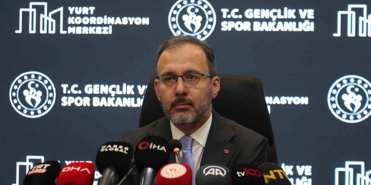 Bakan Kasapoğlu: “yurtlarımız, Yüz Yüze Eğitime Devam Eden Öğrencilerimizin Hizmetinde Olacak”