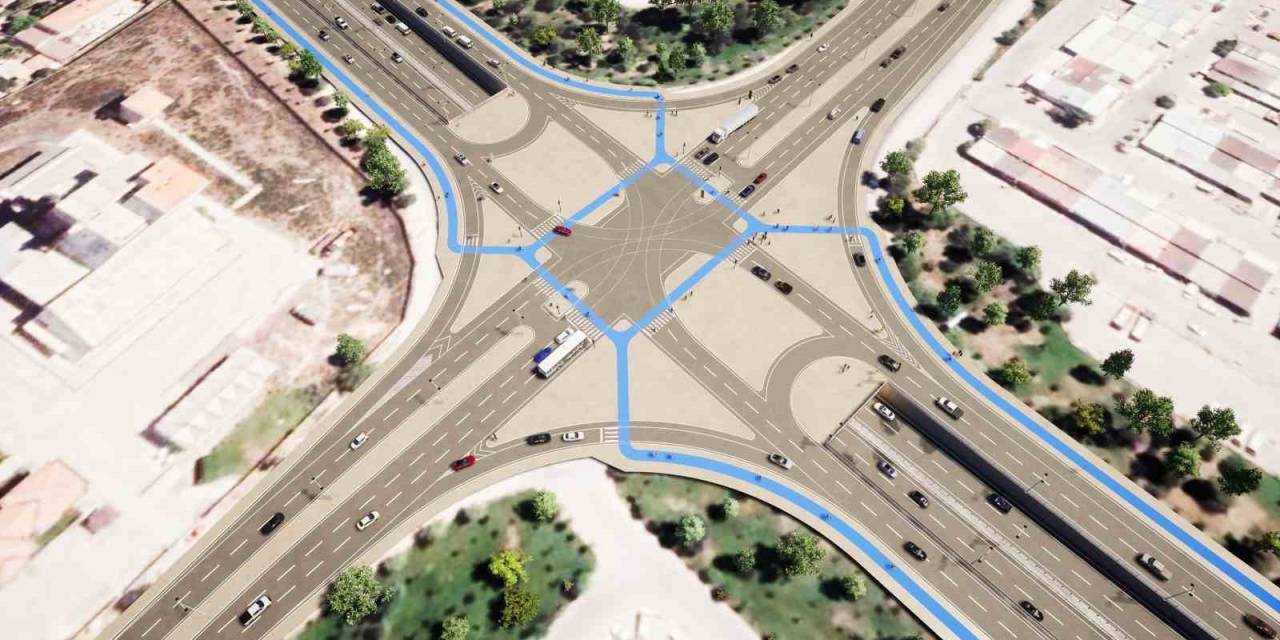 Sedirler Köprülü Kavşağı Yapım Çalışmaları Başladı