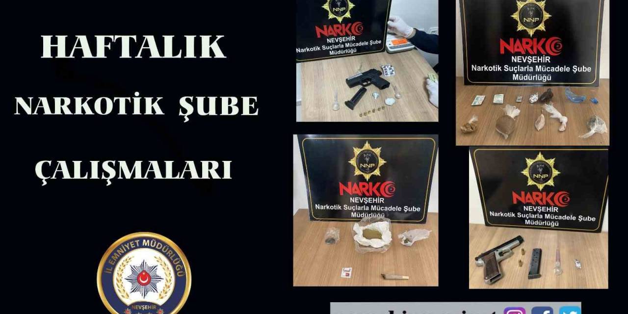 Nevşehir’de Narkotik Operasyonu; 18 Gözaltı