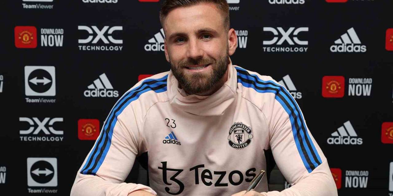 Manchester United, Luke Shaw’ın Sözleşmesini 2027’ye Kadar Uzattı