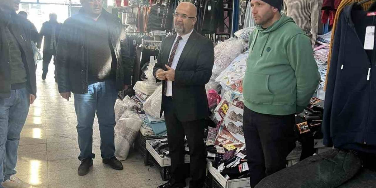 Başkan Coşkun Altun, Esnafın Sorunlarını Dinledi