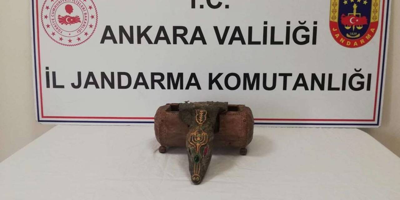 Ankara’da Tarihi Eser Kaçakçılarına Operasyon