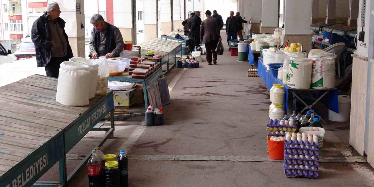 Köylü Pazarı Ramazanda Boş Kaldı