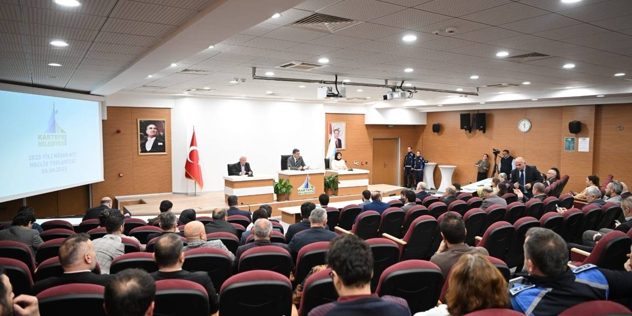 Kartepe Belediyesi Nisan Ayı Meclis Toplantısı Yapıldı