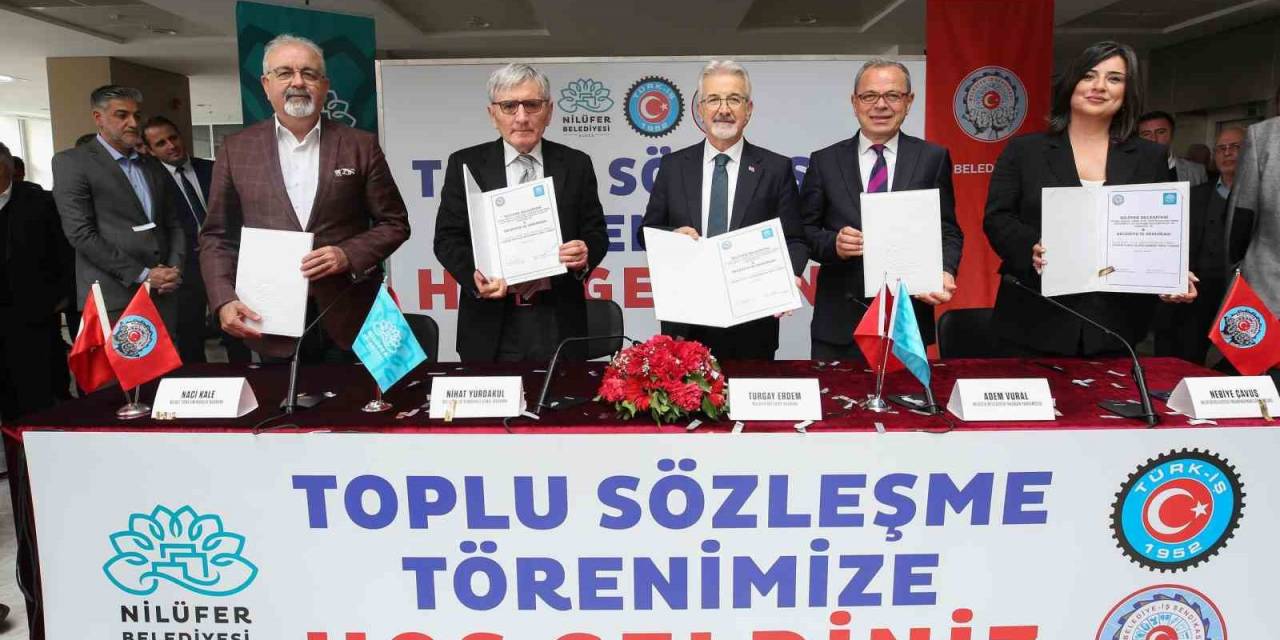 Nilüfer’de Toplu Sözleşme Sevinci