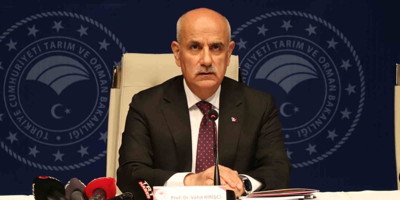 Bakan Kirişci: “toprağımız Bize Yetmemeye Başladı, Bu Yüzden Suyu Ve Toprağı İdareli Kullanmalıyız”