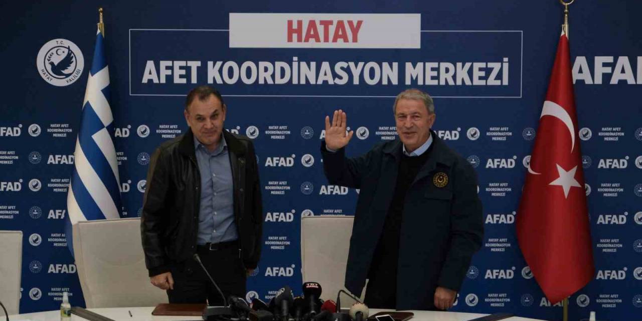 Bakan Akar: “ege Ve Akdeniz’in Dostluk Denizi Olması Temennimiz”