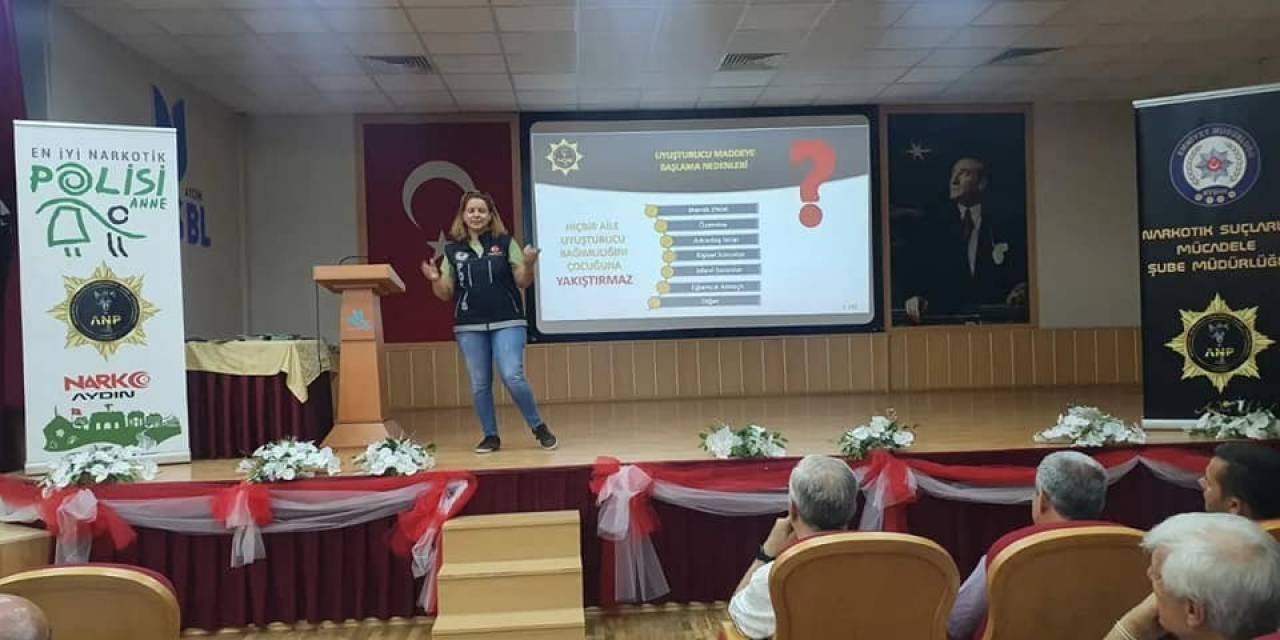 Aydın’da 3 Ayda 21 Bin 120 Kişiye Uyuşturucunun Zararlarını Anlatıldı