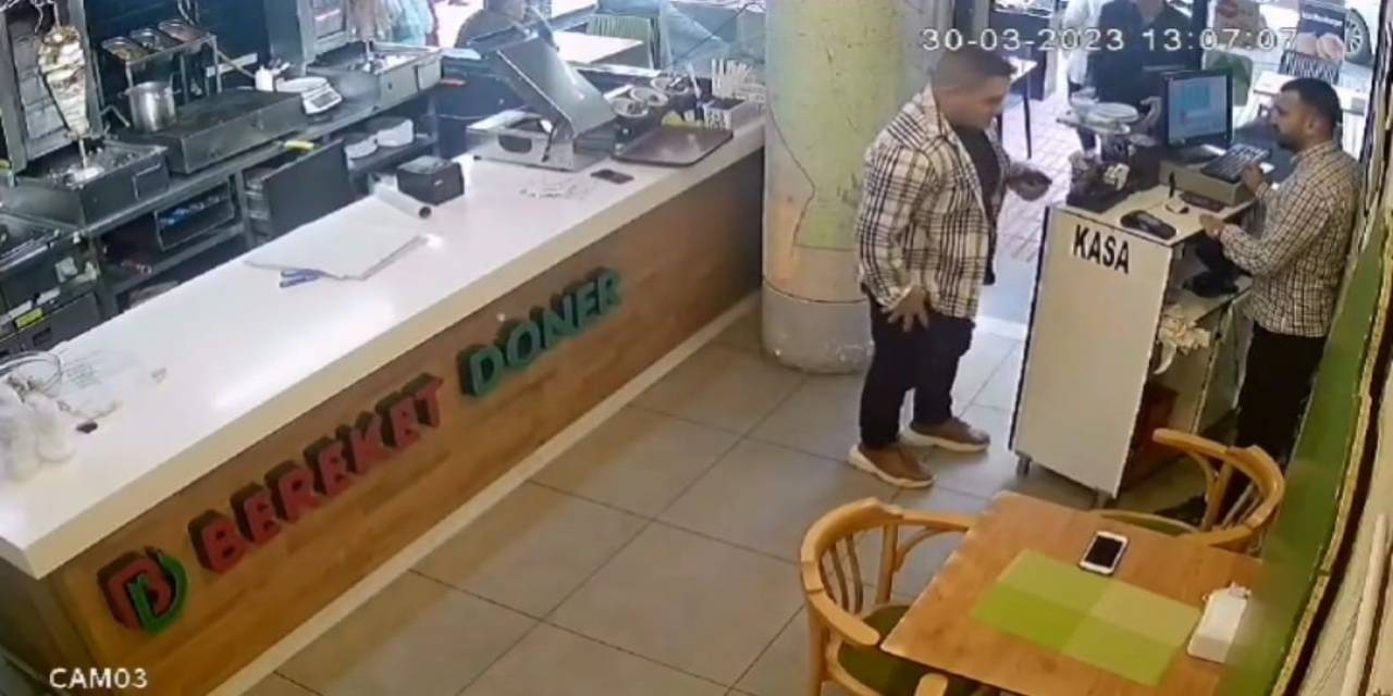 Yedi, İçti Ücreti Ödemeden Dönerciyi Terk Etti
