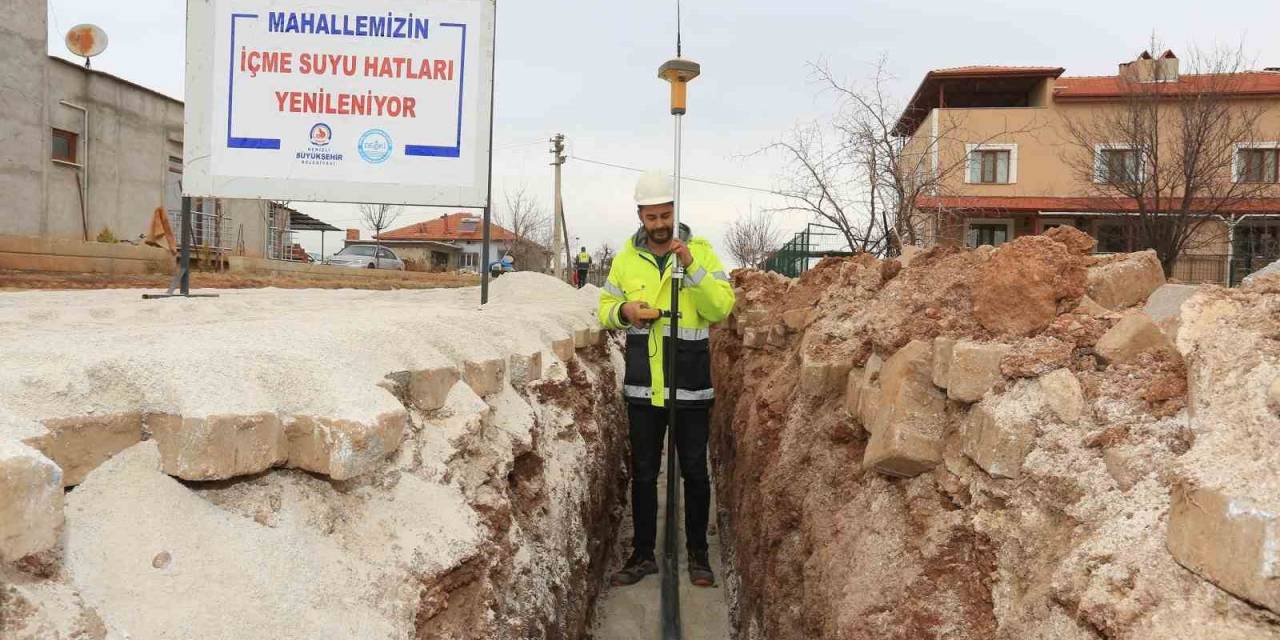 Büyükşehir Deski’den Hançalar’da Alt Yapı Atağı