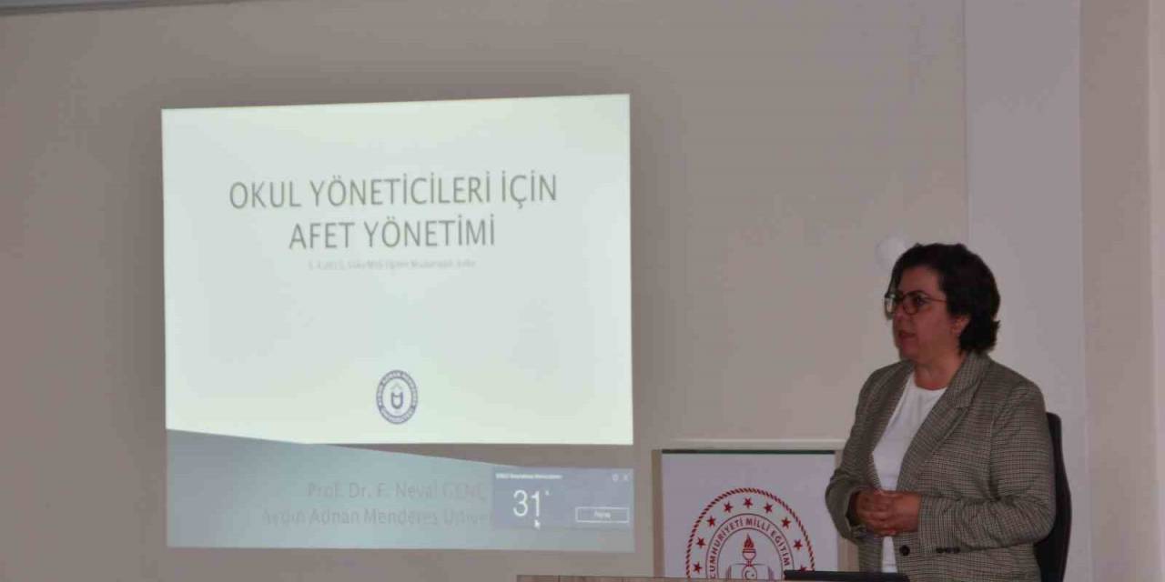 Söke’de Eğitimcilere Afet Farkındalığı Semineri Verildi