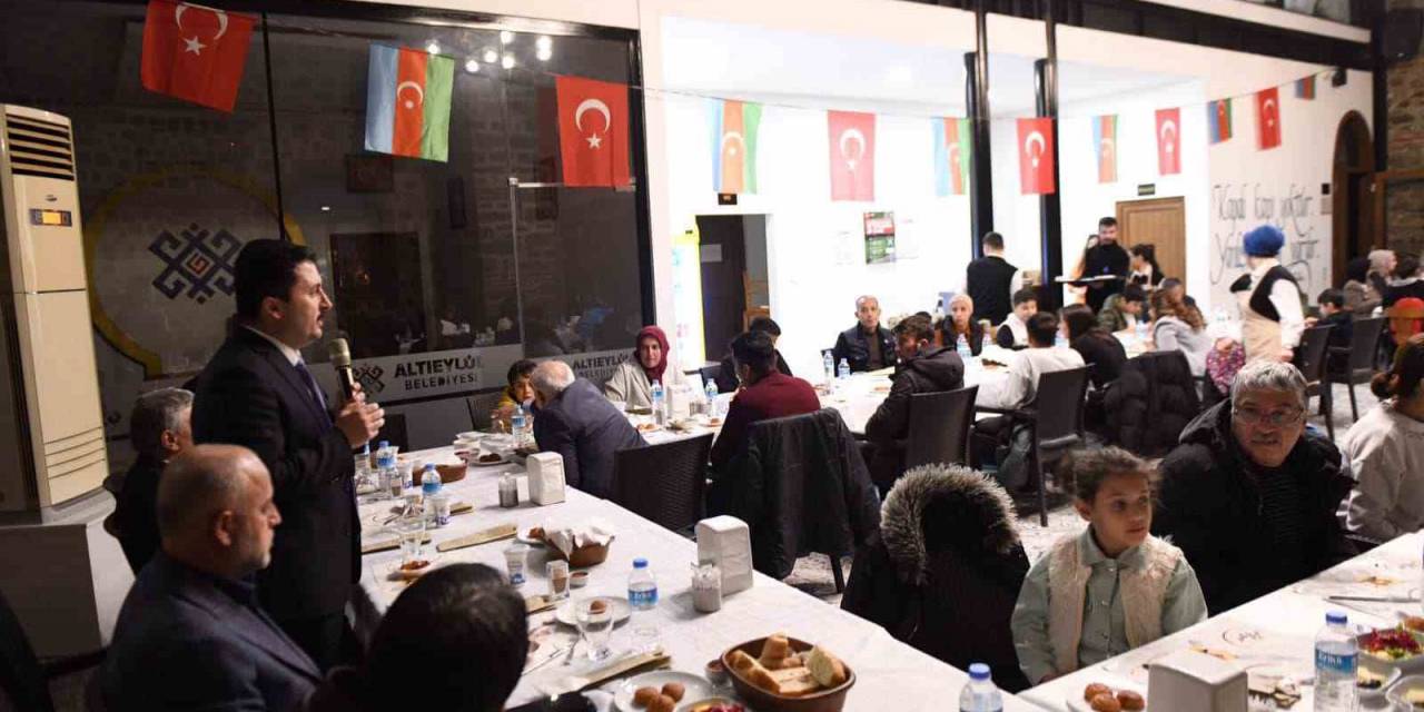 Başkan Avcı Gönül Sofrasında