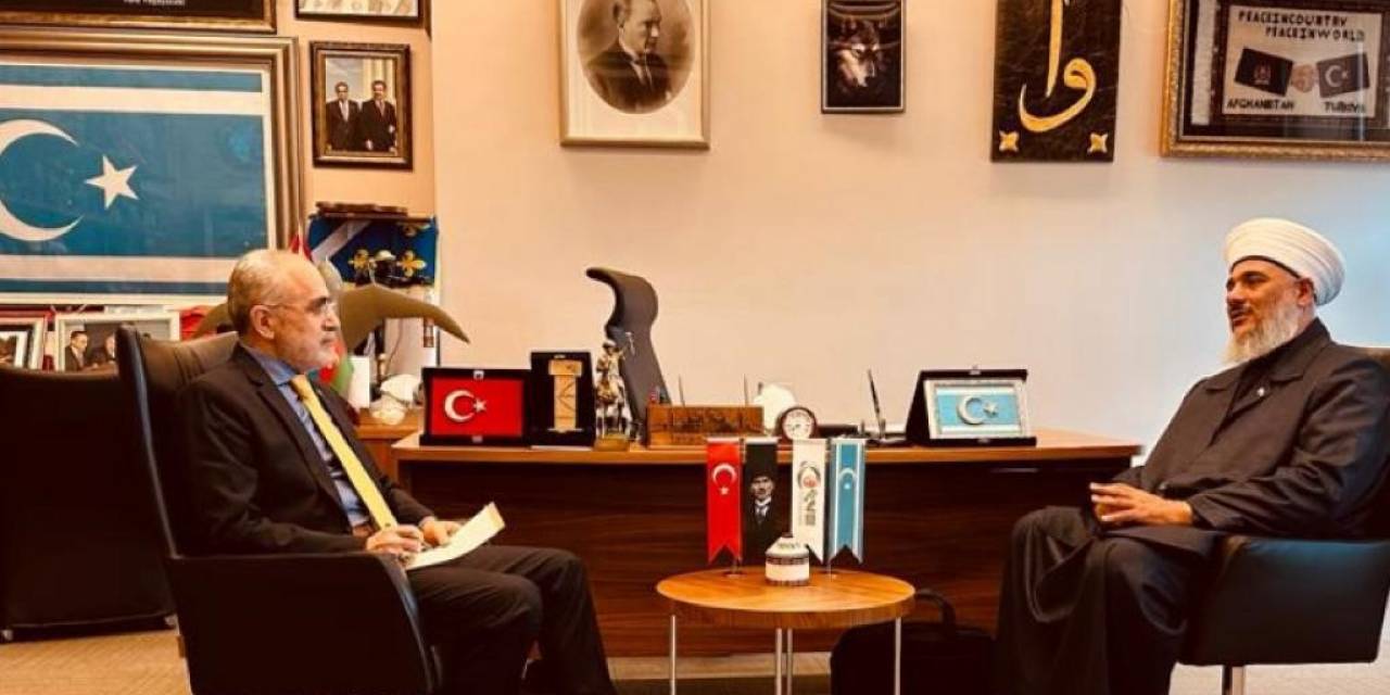 Cumhurbaşkanı Başdanışmanı Topçu, Irak Din Alimleri Konseyi Temsilcisi Mahmut’u Kabul Etti