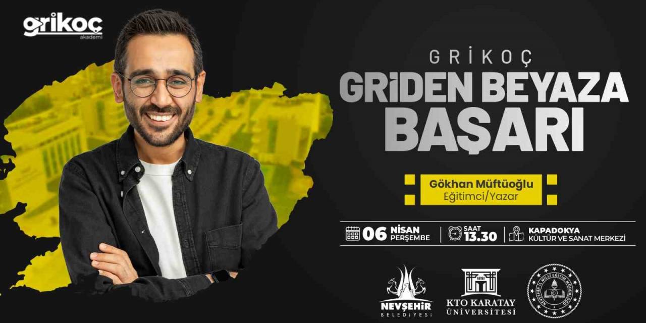 ’gri Koç’ Yks Adayı Gençlerle Bir Araya Geliyor