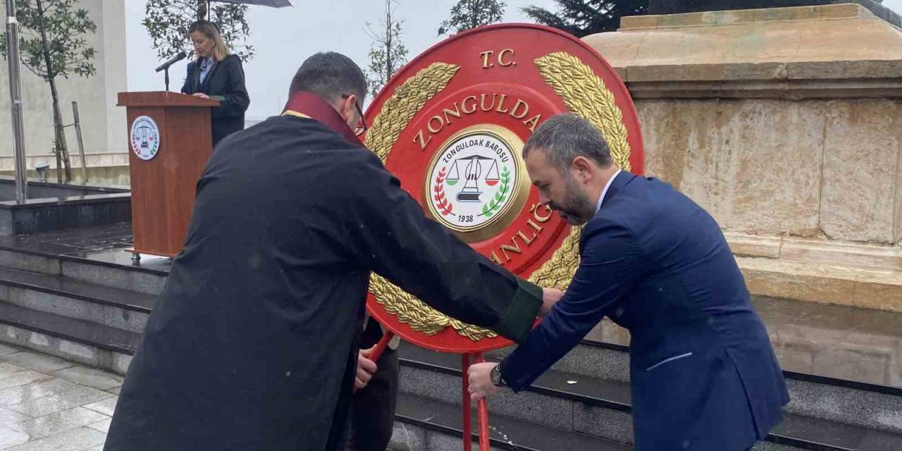 Avukatlar Günü Sağanak Yağış Altında Kutlandı