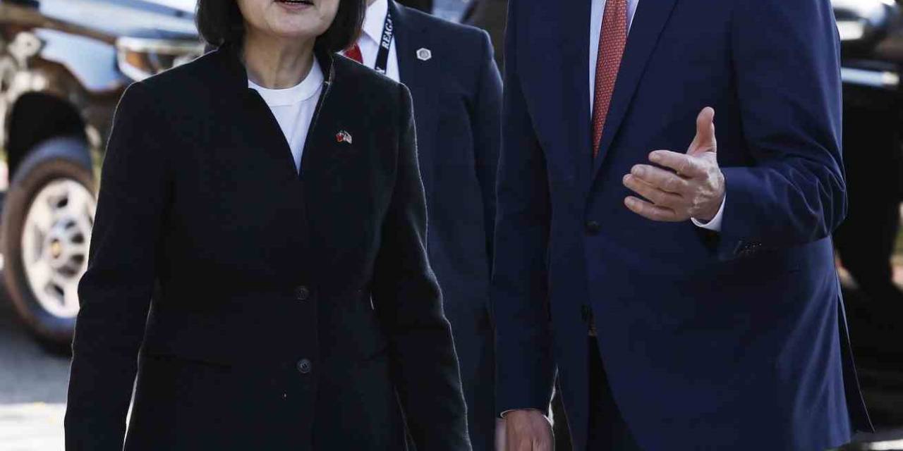 Tayvan Lideri Ing-wen, Abd Temsilciler Meclisi Başkanı Mccarthy İle Görüştü