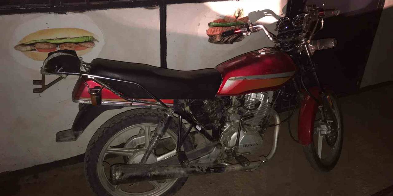 Çalınan Motosikletini Bir Aydır Arıyordu, Sanayide Terk Edilmiş Bulundu