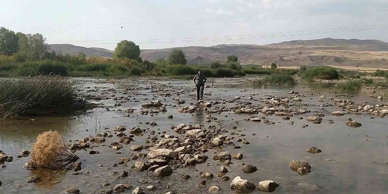 Geçen Sene Yürüyerek Geçilen Kızılırmak Bu Sene Coştu