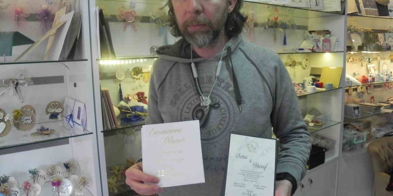 Davetiye Satıcıları Düğün Sezonundan Umutlu