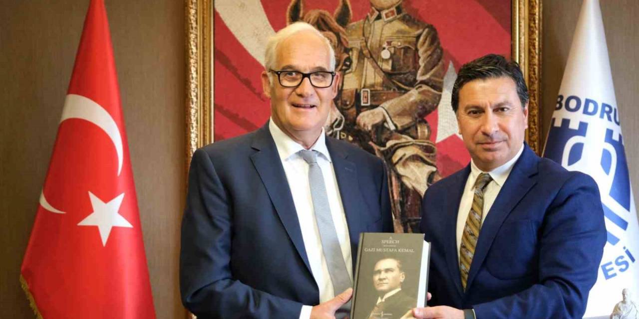 Alman Konsolos Dr. Wolter, Başkan Aras’la Görüştü