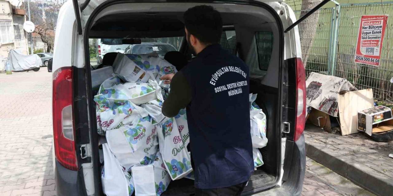 Eyüpsultan Belediyesi Ramazan Ayında Çölyak Hastalarını Unutmadı