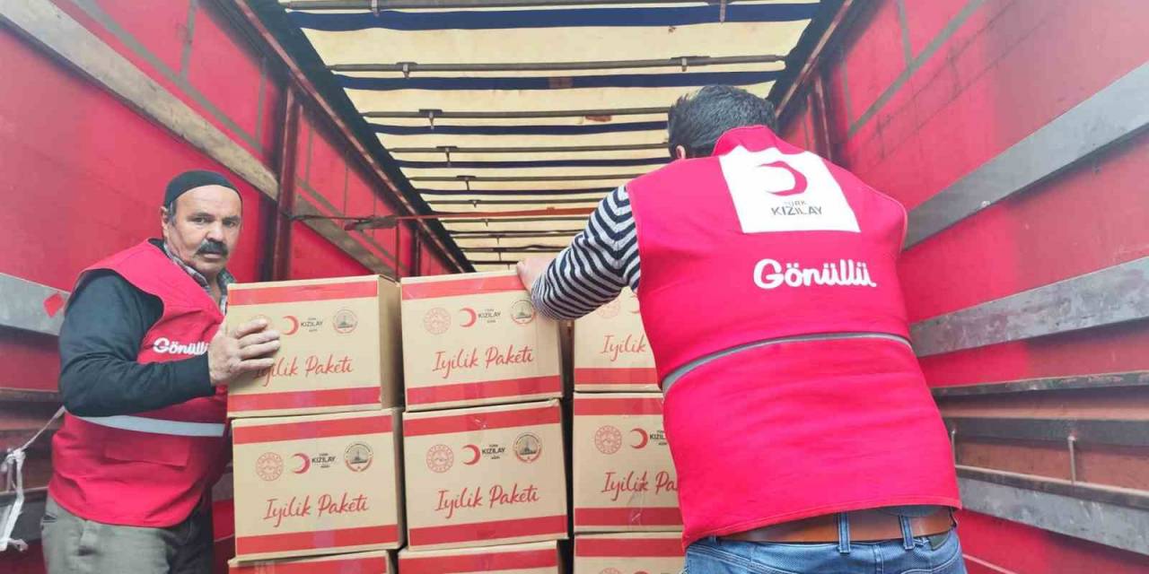 “bir Sınıf Bir Koli” Projesinin Meyveleri Kahramanmaraş’a Doğru Yola Çıktı