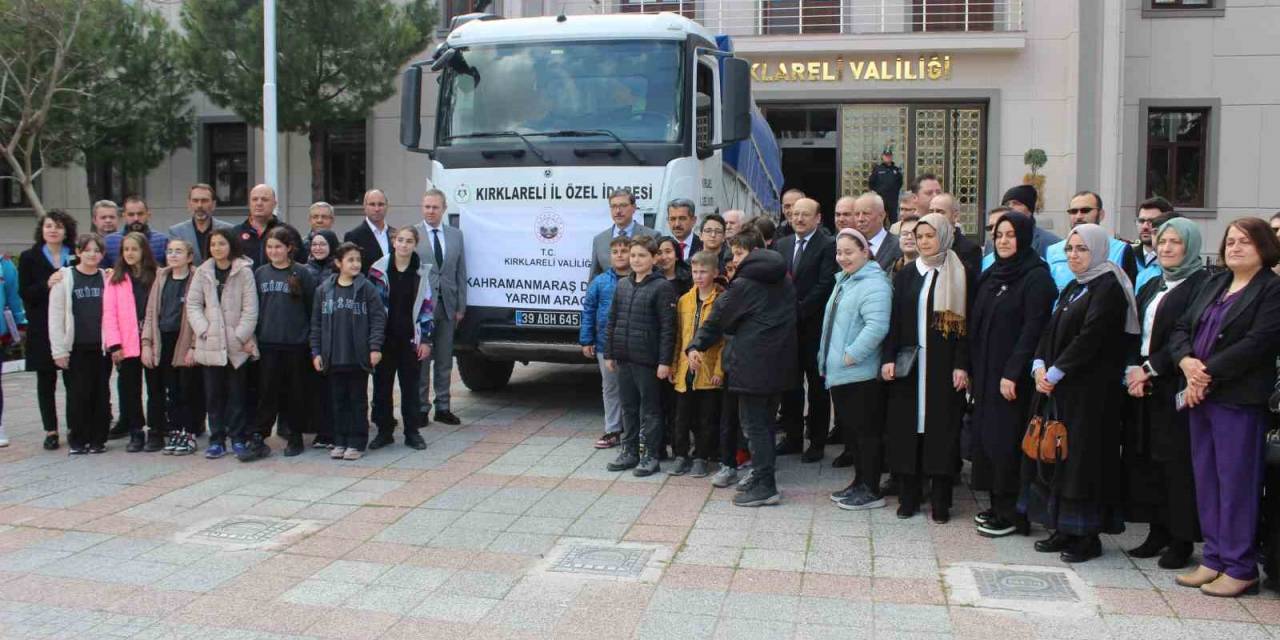 Kırklareli’nden Deprem Bölgesine Ramazan Kampanyası Sürüyor