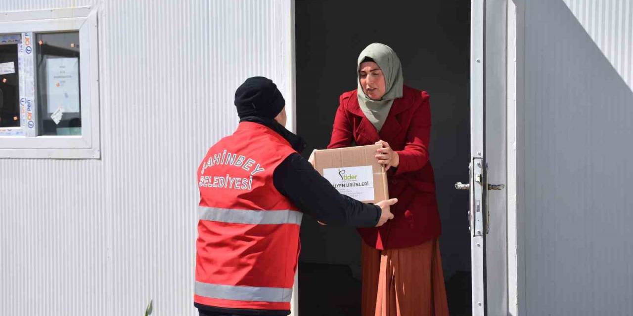 Şahinbey Adıyaman’a Desteğini Sürdürüyor