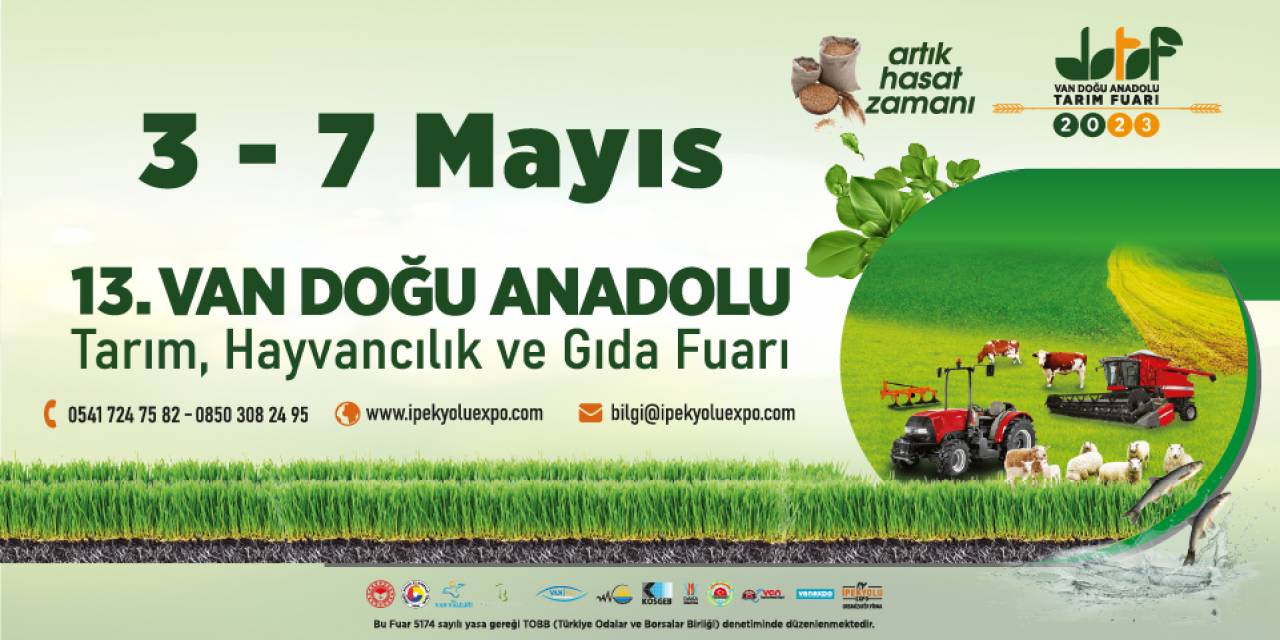 Van İpekyolu Expo Fuar Ve Kongre Merkezi Tarım Fuarına Hazırlanıyor