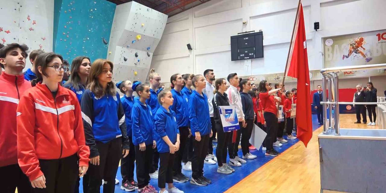 Türkiye Cimnnastik Trampolin Şampiyonası Başladı