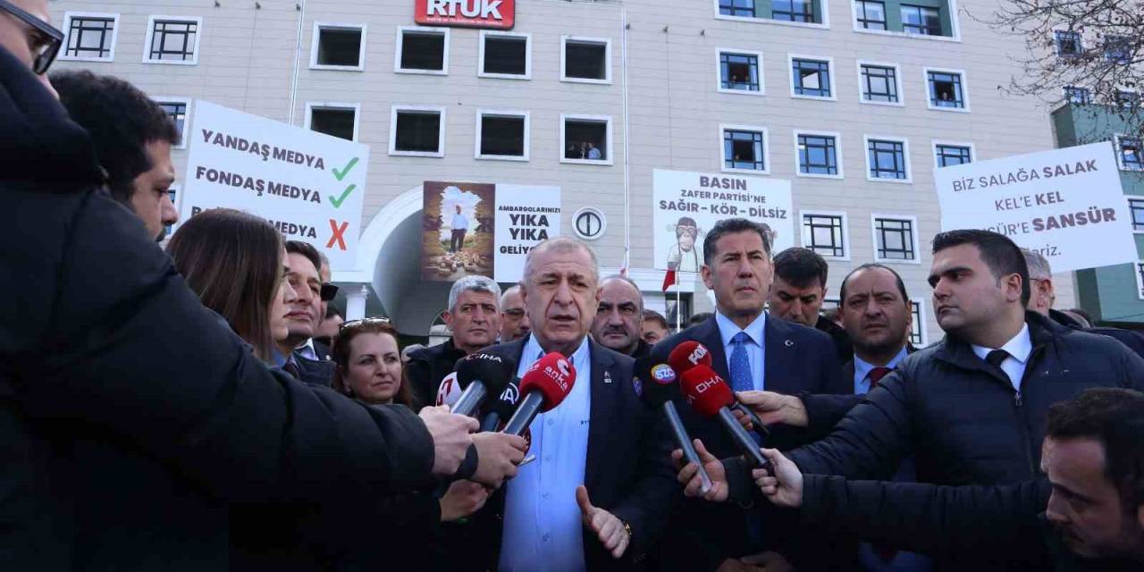 Ümit Özdağ: “televizyonlarda Olmayabiliriz Ama Meydanlarda Olmaya Devam Edeceğiz”