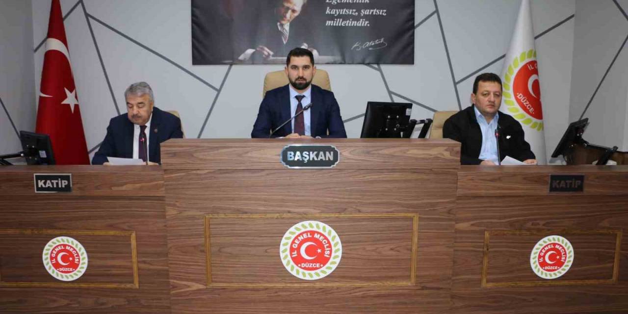 Düzce İgm Nisan Ayı Toplantıları Sona Erdi