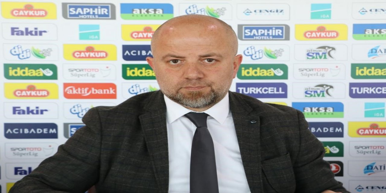 Çaykur Rizespor Kulübü Basın Sözcüsü Bakır, Erzurumspor FK maçını değerlendirdi