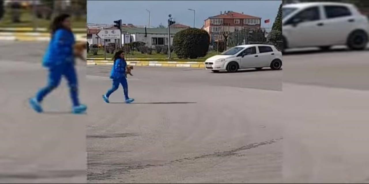Sağlık Çalışanı Bu Kez Yavru Köpeğin Hayatını Kurtardı