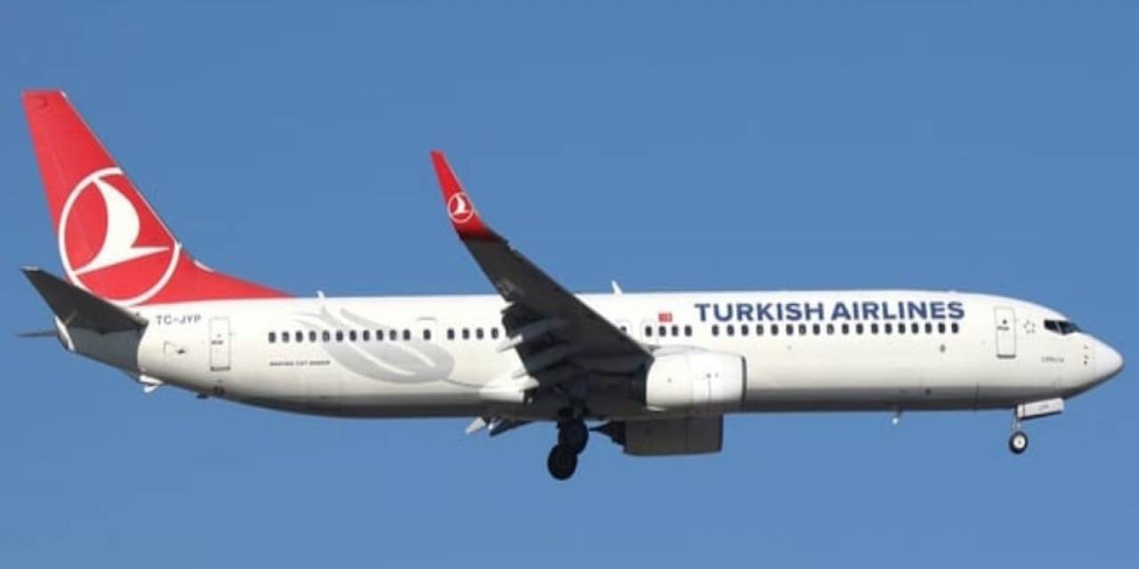 Motoruna Kuş Çarpan Thy Uçağı Kayseri’ye Acil İniş Yaptı