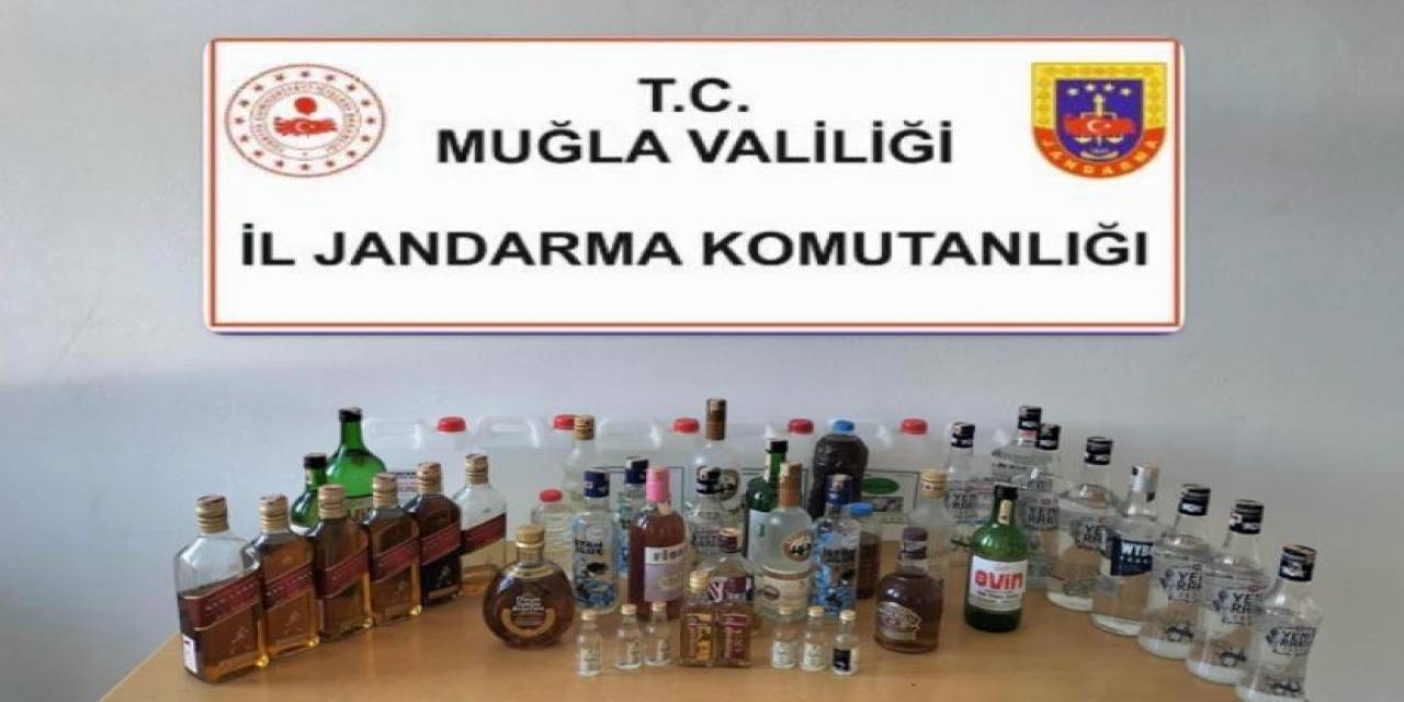 Muğla’da Kaçak İçki Operasyonu: 3 Gözaltı