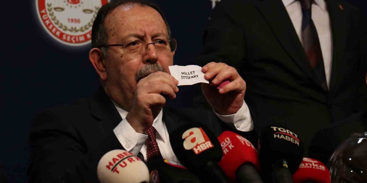 İttifakların Ve Siyasi Partilerin Oy Pusulasındaki Yerleri Belli Oldu