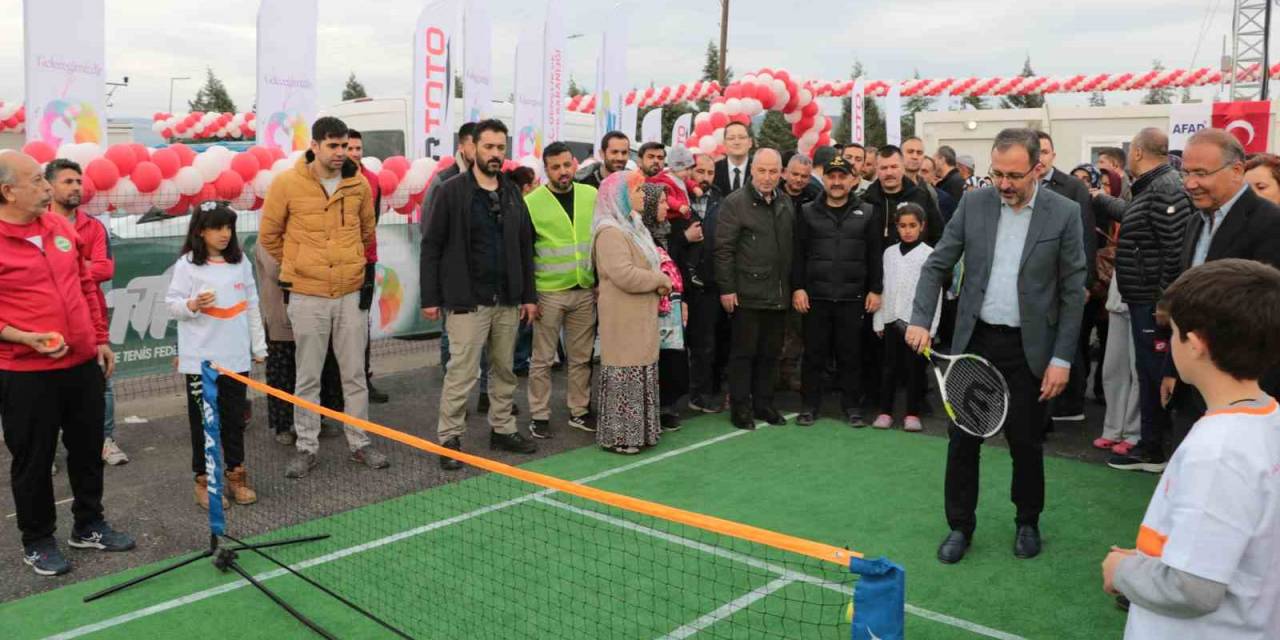 Bakan Kasapoğlu: "spor, Rehabilitasyon Açısından Önemli Bir Unsurdur"