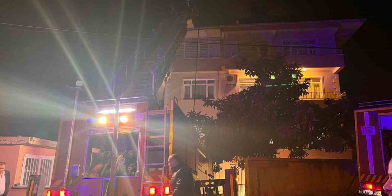 Alaplı’da Baca Yangını Korkuttu
