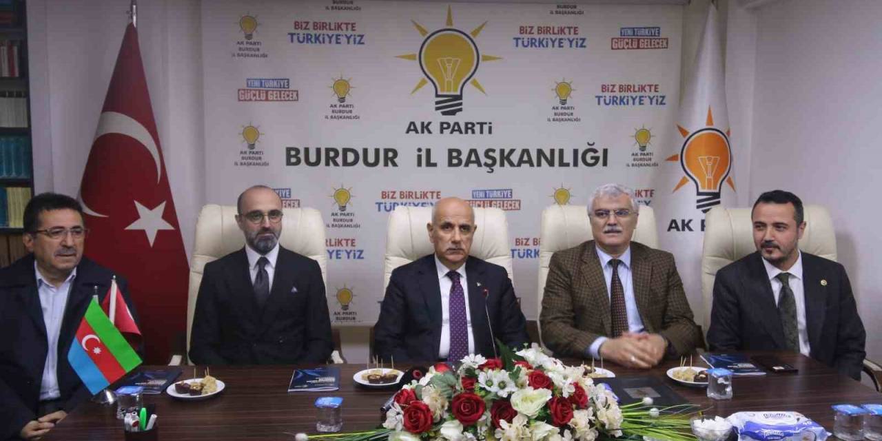 Ak Parti Burdur İl Başkanlığı’nda Konuşan Bakan Kirişci: “sırrı Sakık’ın Ne Söylemek İstediğini Bize İzah Etsinler”